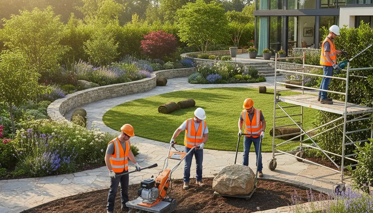 Landscape design for tree service in Saint Petersburg, FL, enhancing coastal outdoor spaces and storm resilience
