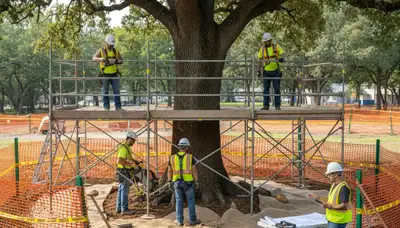 Arbor Tree Care protecting tree roots in Saint Petersburg, FL for healthier, stable trees
