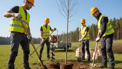 Tree planting service in Saint Petersburg, FL for residential and commercial properties