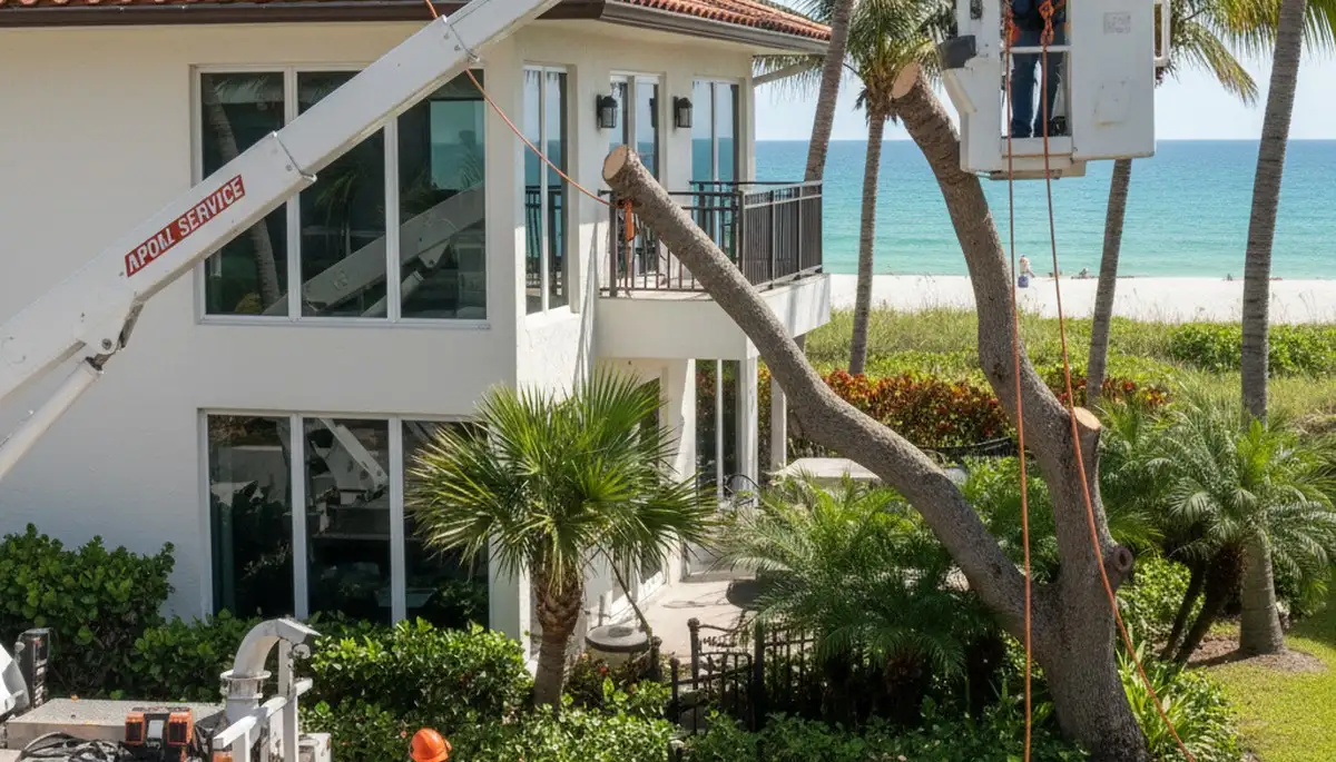 Tree removal crew in Saint Petersburg, FL, providing professional tree service for homeowners