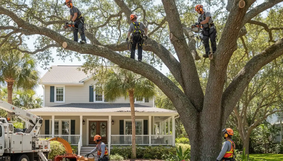 Professional tree removal service in Saint Petersburg, FL for safe, efficient property cleanup