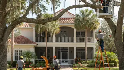 Tree removal crew serving Saint Petersburg, FL for safe, professional tree service work