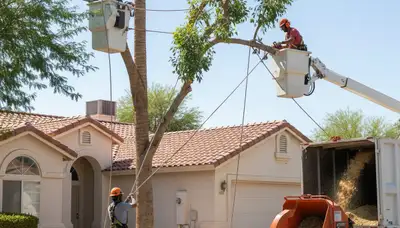 Tree service crew providing professional tree removal in Saint Petersburg, FL